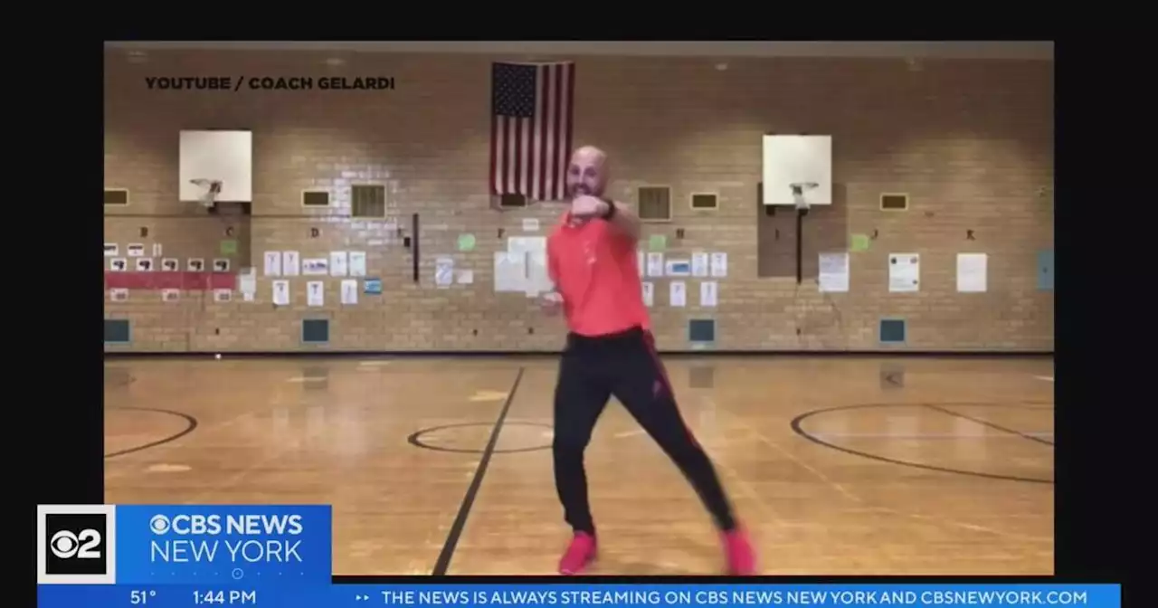 PS 173 Phys Ed teacher, coach Tom Gelardi makes viral fitness videos for kids