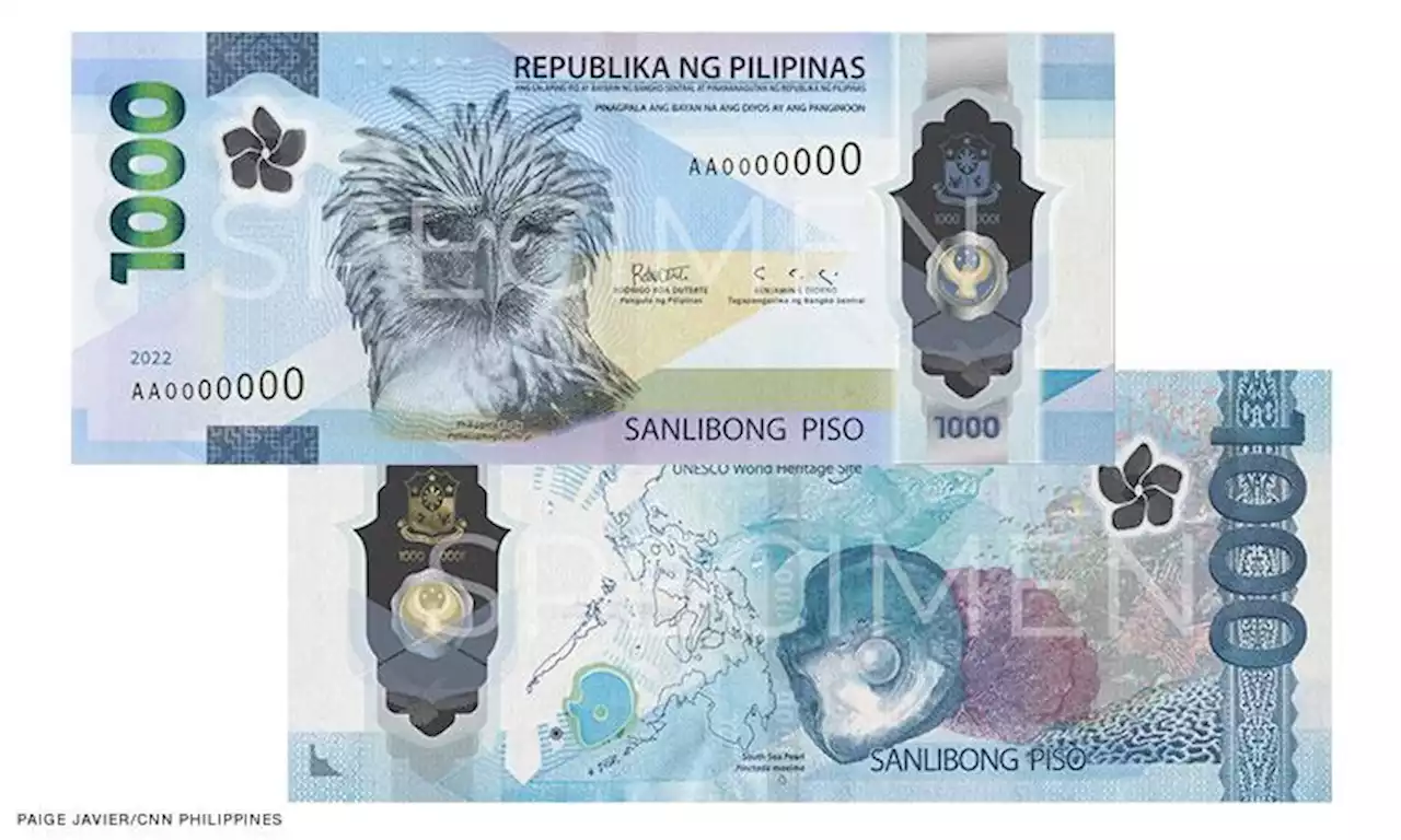 Polymer ₱1,000 bill wins 'Banknote of the Year'