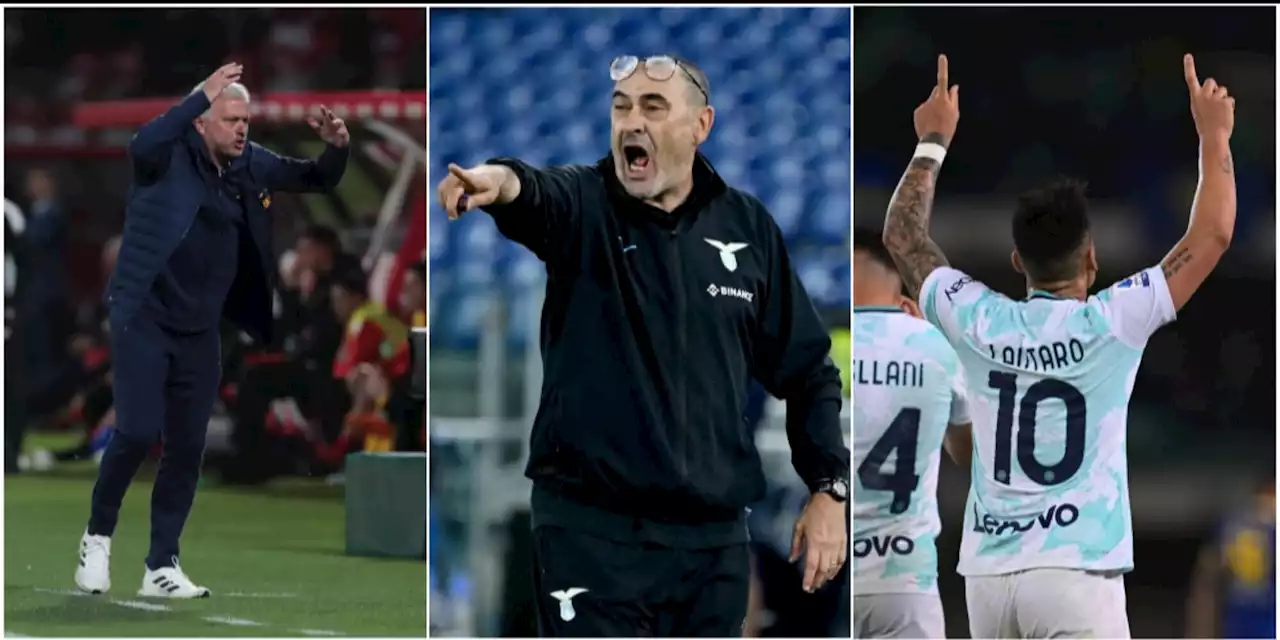 Lazio in rialzo, Inter e Atalanta in volo, Milan frenato, ira funesta di Mou