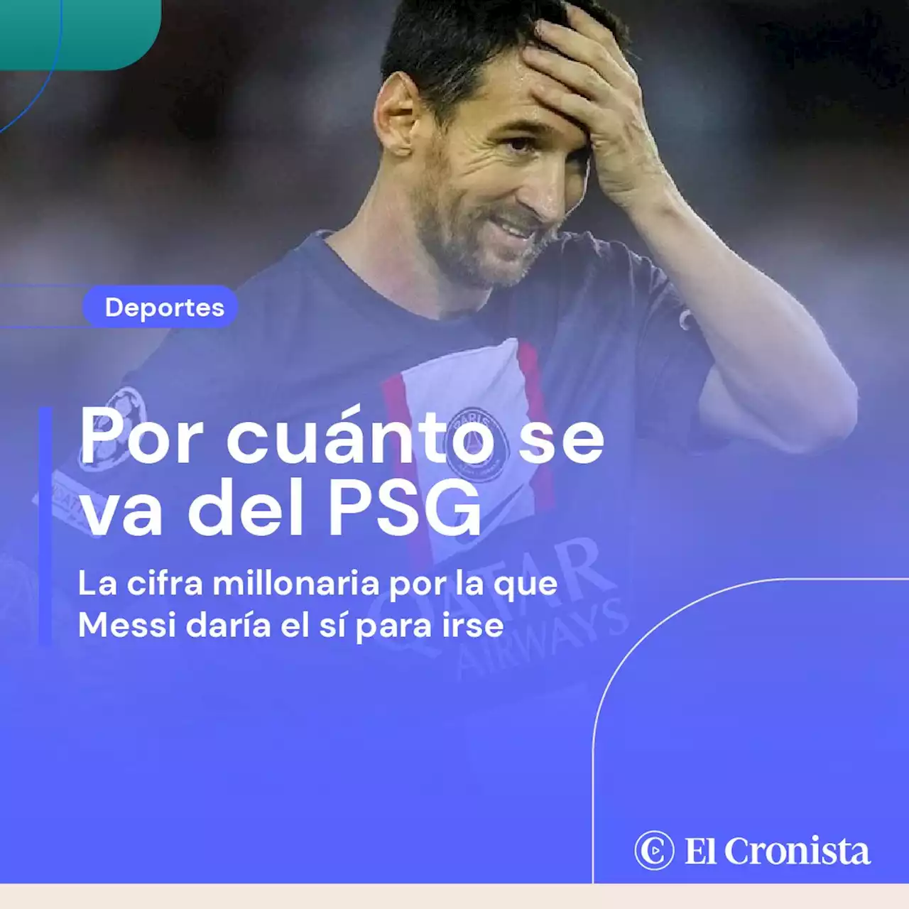 La cifra millonaria por la que Lionel Messi dar�a el s� para irse del PSG