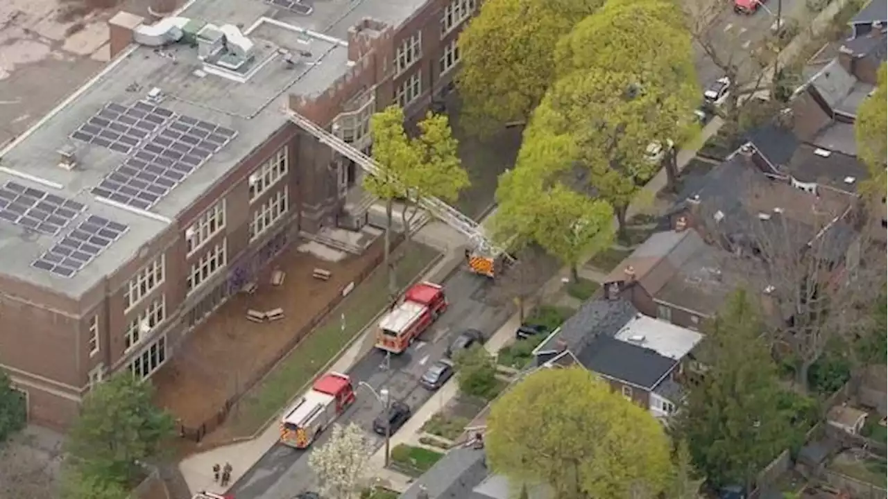 Fire breaks out in classroom at east Toronto school