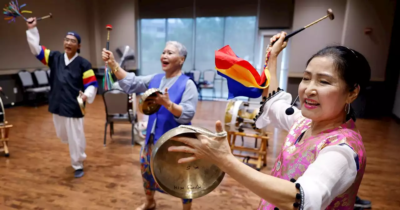 Drumming, dancing and chanting: Arirang Texas Group brings Korean folk music to Carrollton