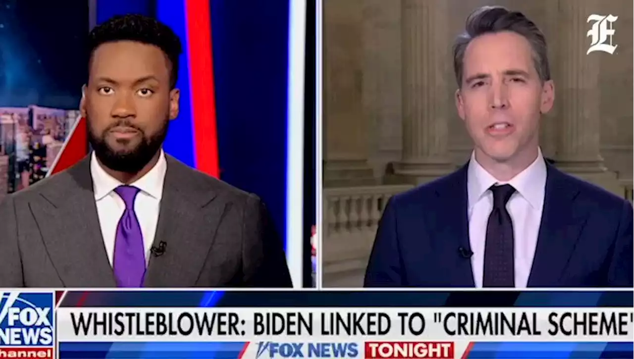 Hawley blasts Biden investigation: 'Democrats and the media have covered for this president'