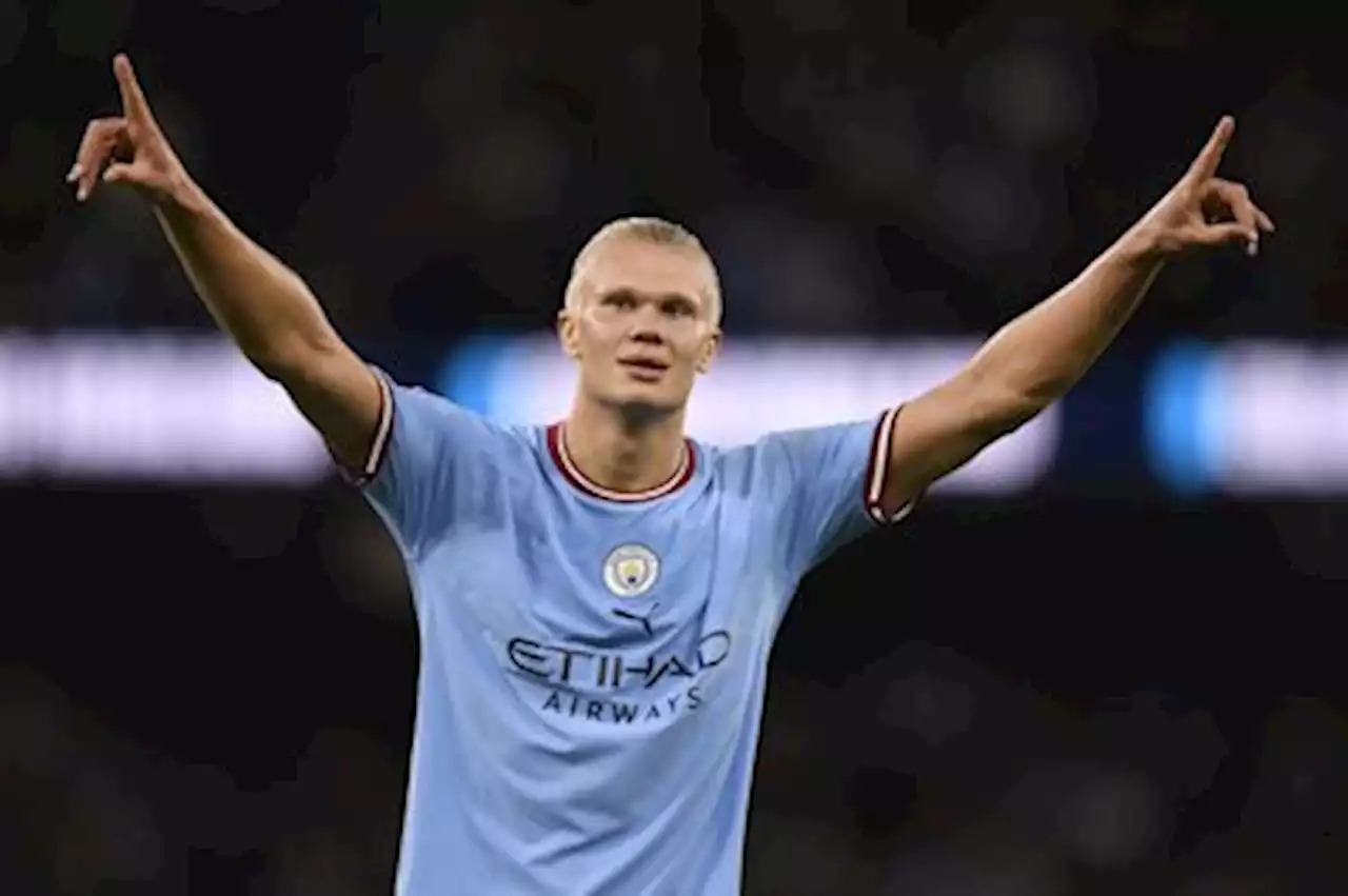 Haaland sets Premier League goal record to put Man City back on top