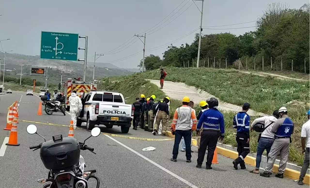 Motociclista pierde el control y muere en la Vía al Mar