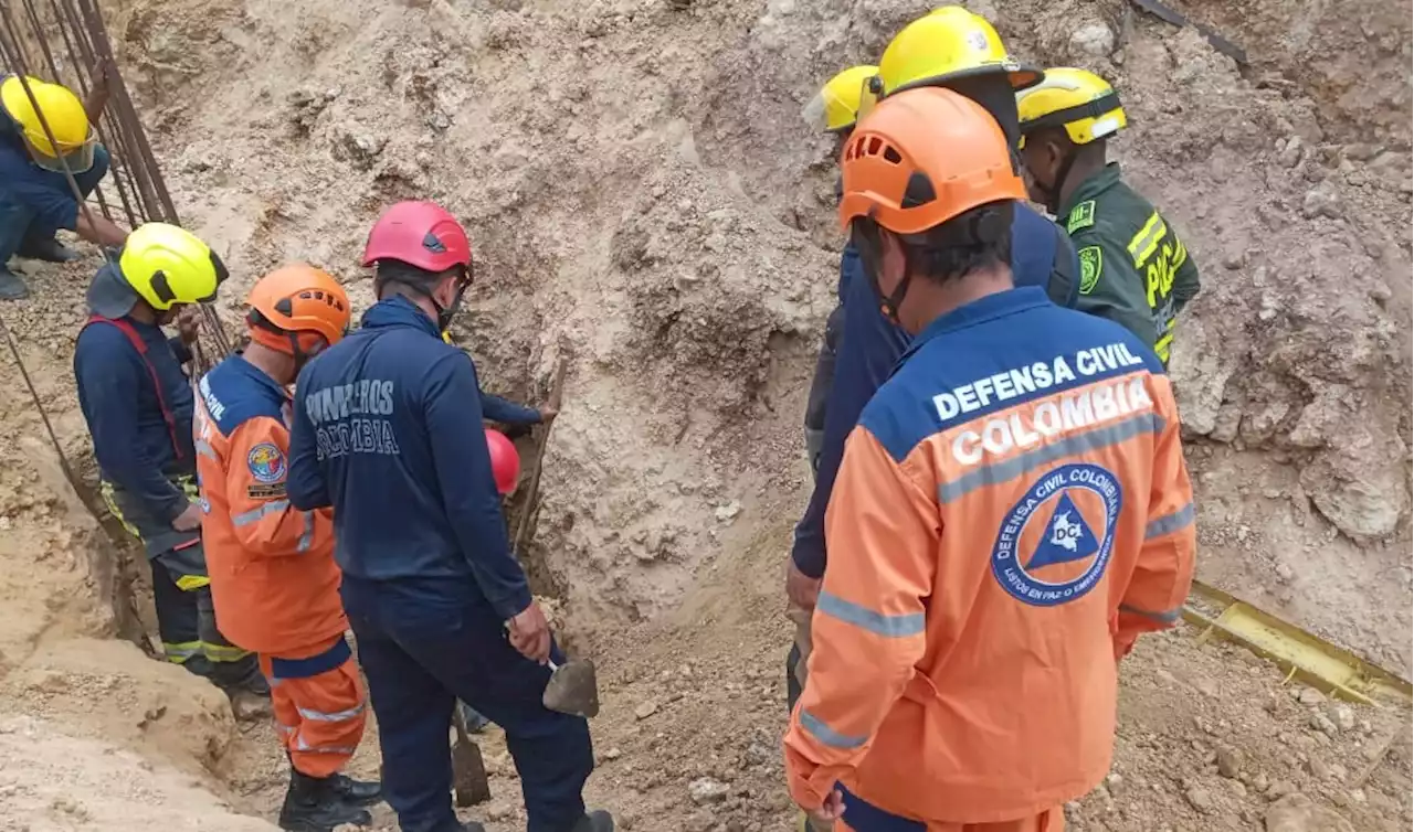 Reportan dos personas muertas y una herida en construcción en Puerto Colombia