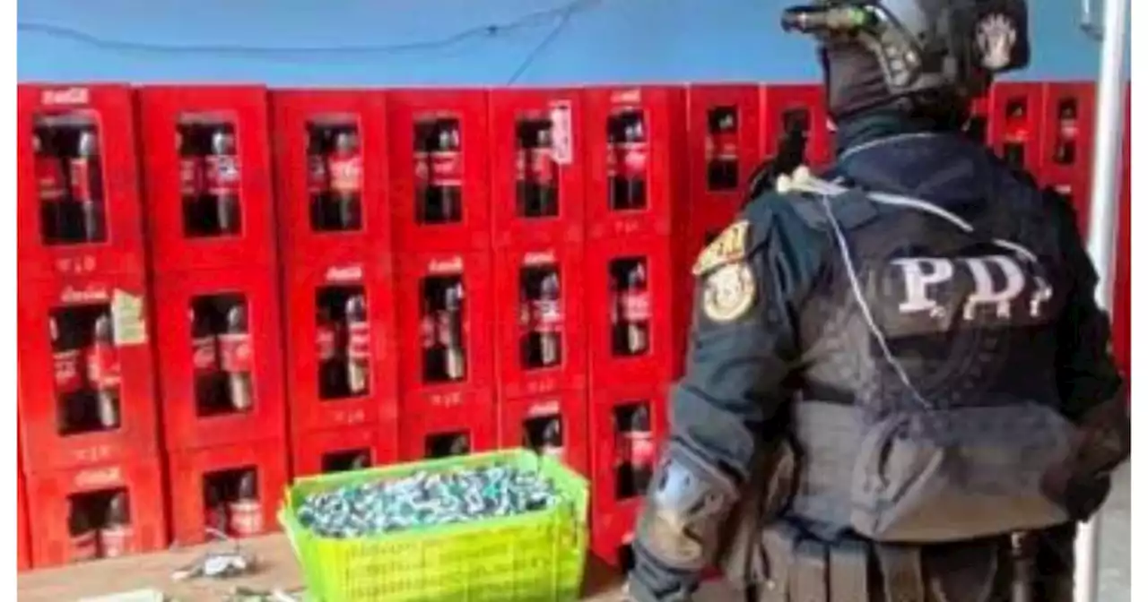 Aseguran inmueble en Iztapalapa donde se fabricaba Coca-Cola pirata