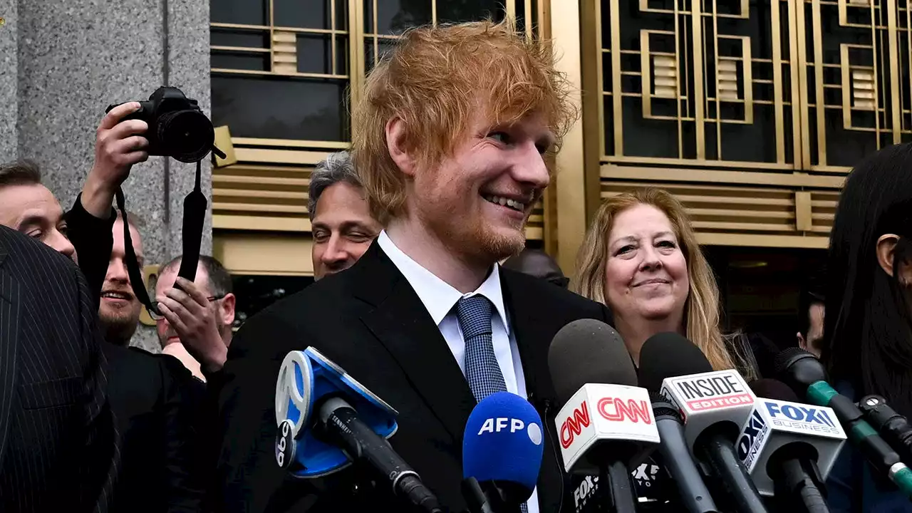 Jury finds Ed Sheeran didn’t copy Marvin Gaye classic