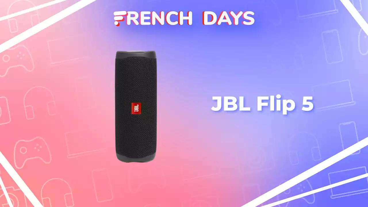 JBL Flip 5 : l'enceinte idéale pour les vacances est en promotion pour les French Days