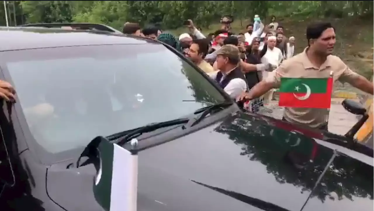 چیئرمین پی ٹی آئی عمران خان اسلام آباد ہائیکورٹ پہنچ گئے