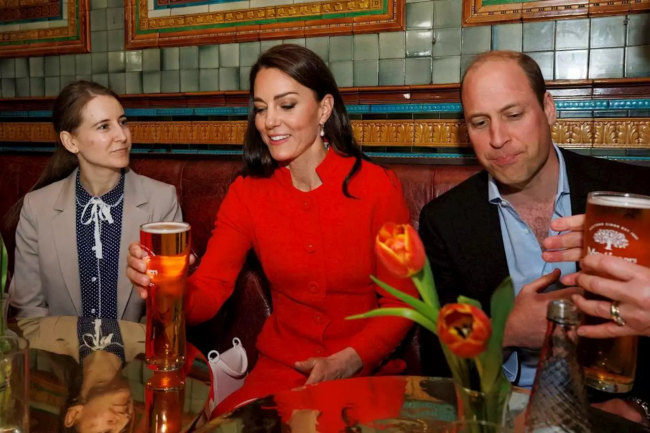 William and Kate visit London pub ahead of King Charles’ coronation