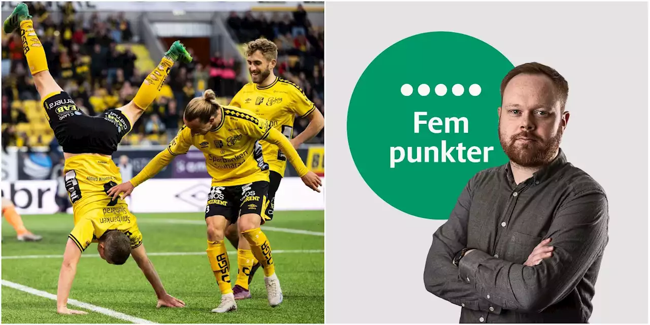 'Extremt viktigt för Elfsborg att få igång honom”