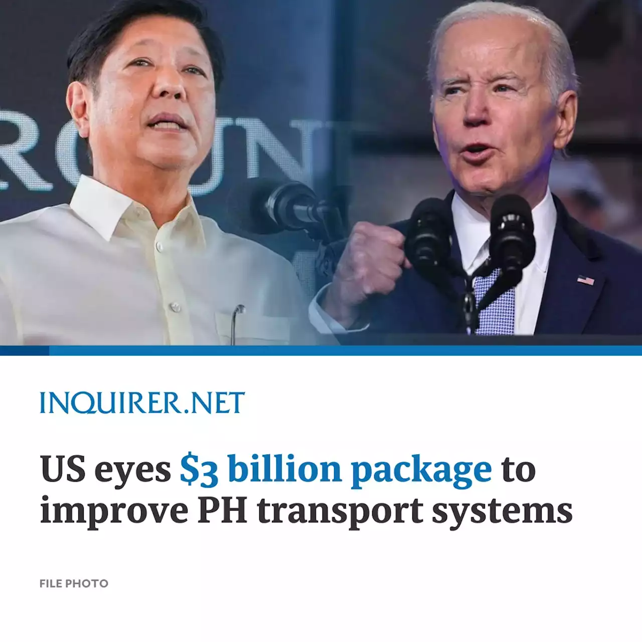 US eyes $3 billion package to improve PH transport systems