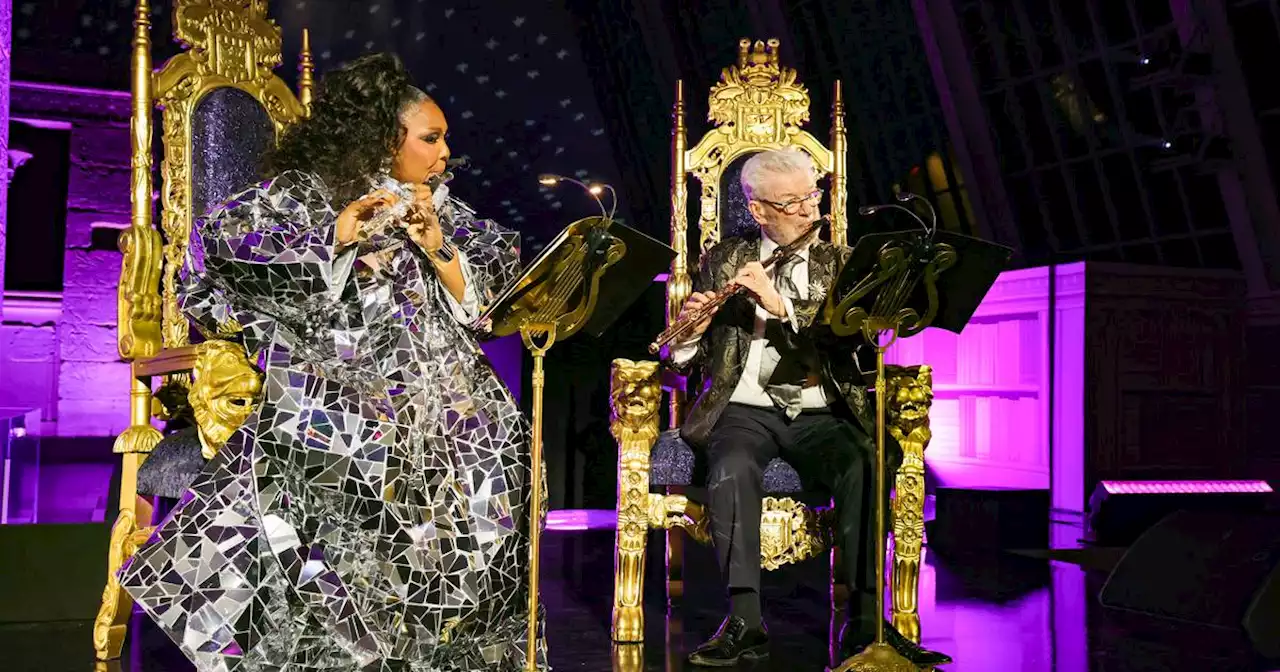 ‘He’s my idol’: Lizzo lauds ‘King of Flutes’ James Galway after Met Gala duet