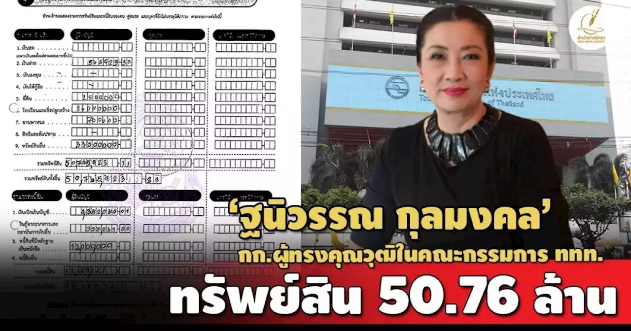 มีพระนางพญา! เปิดเซฟ 'ฐนิวรรณ กุลมงคล' กก.ผู้ทรงคุณวุฒิในคณะกรรมการ ททท. 50 ล.