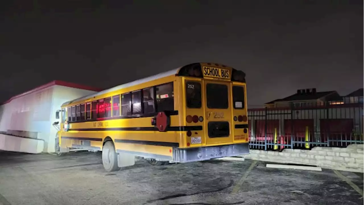 GPS tracking device helps in quick recovery of stolen school bus, San Antonio police say