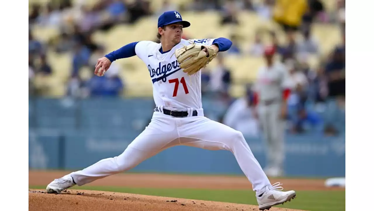 Dodgers’ Gavin Stone pronounces MLB debut ‘awesome’ despite rough results