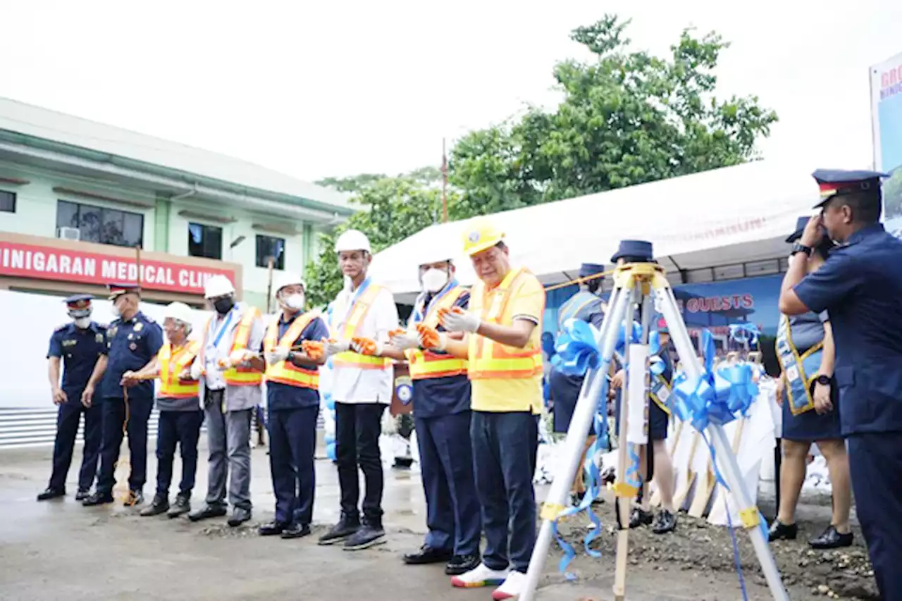 Hinigaran town breaks ground for P9.6-M police station building