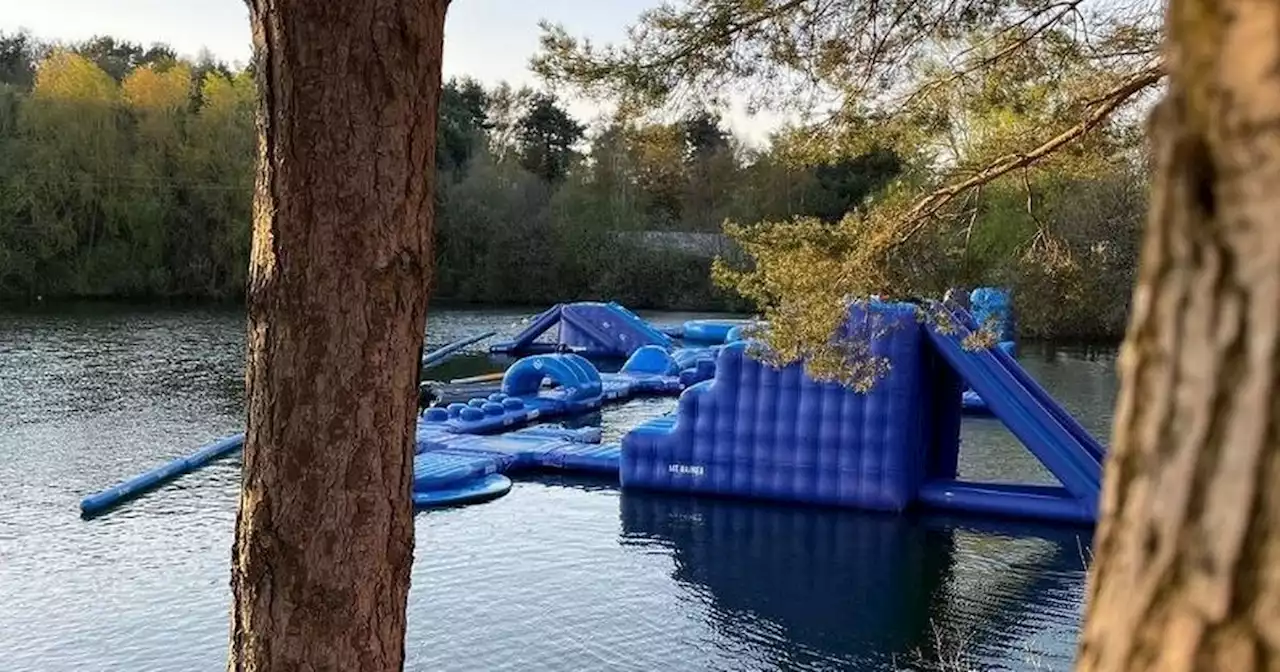 Awesome aqua park 40 minutes from Manchester opens for summer season