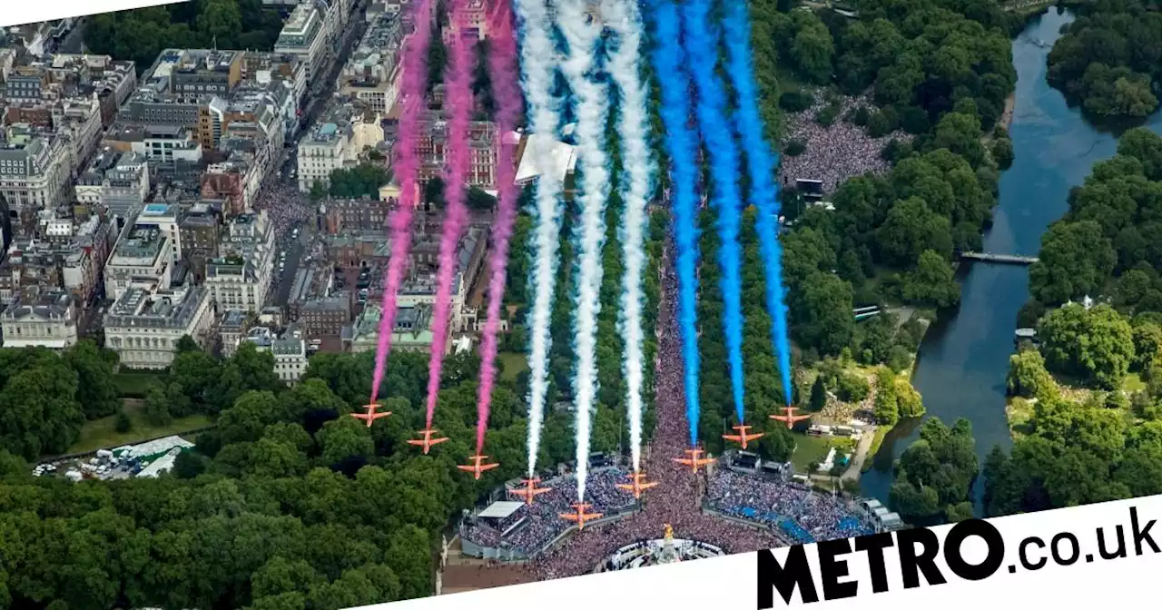 Red Arrows flypast for coronation could be cancelled due to bad weather