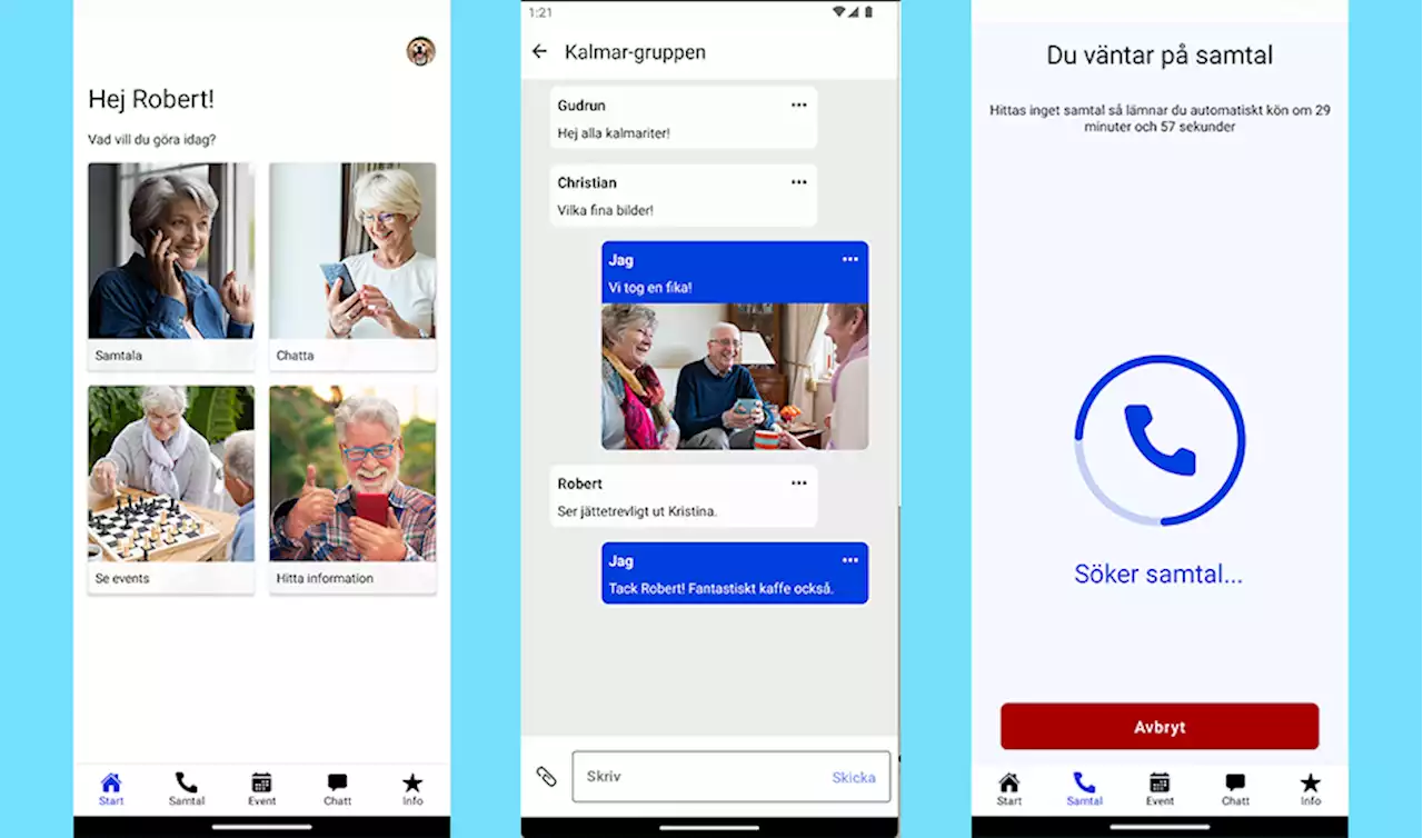 Ny app ska minska ensamhet hos seniorer