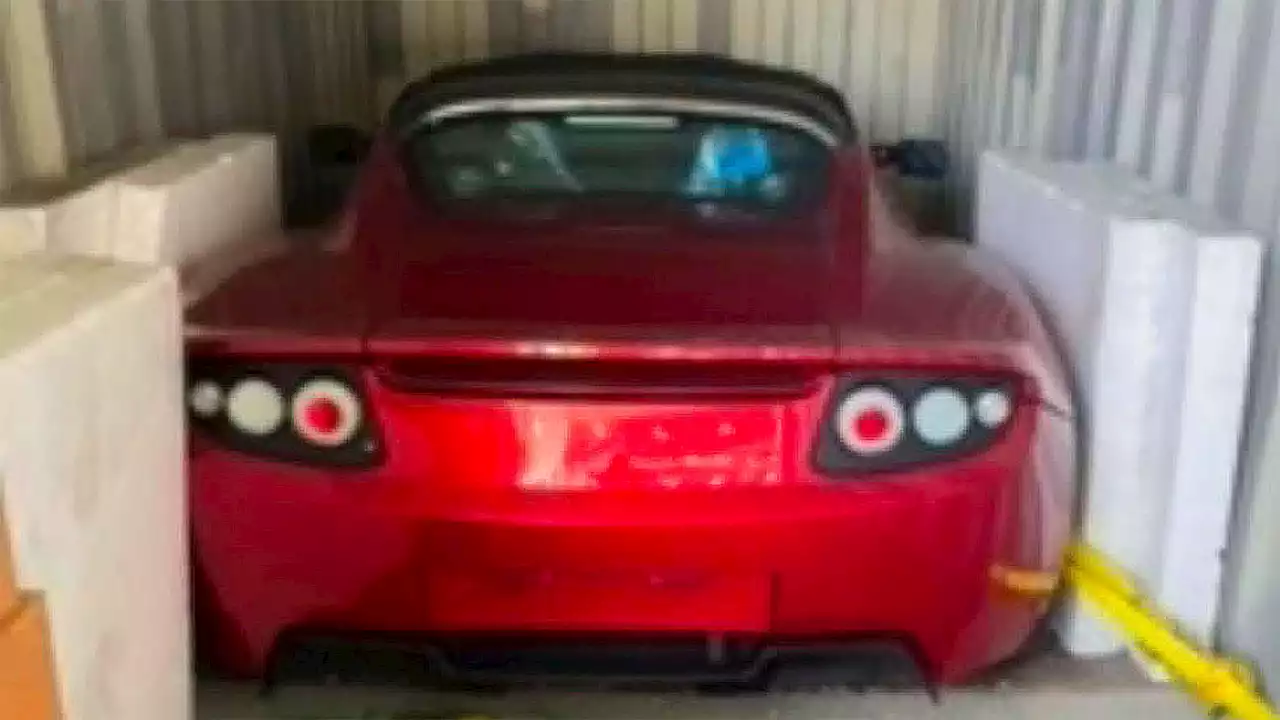 Trio of Barn-Find, Still-in-the-Wrapper Tesla Roadsters Surface In China