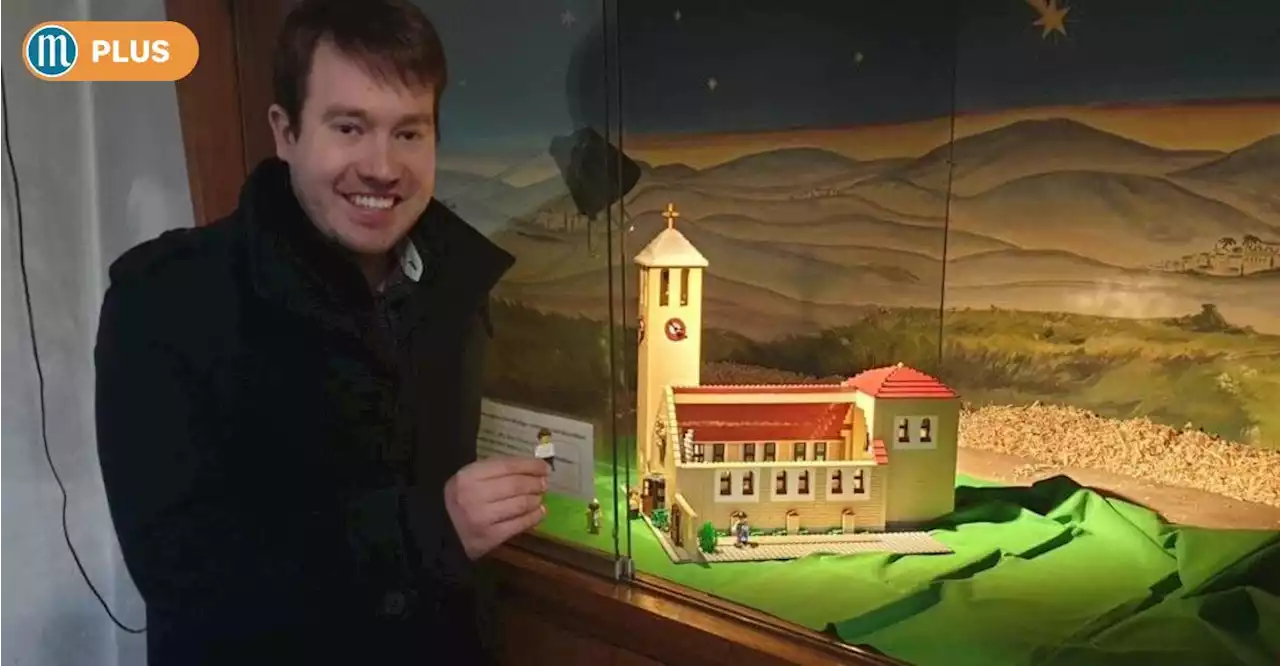 Lego-Künstler von Herz Jesu: Philip Bauer baute Schwandorfer Kirche detailgetreu nach