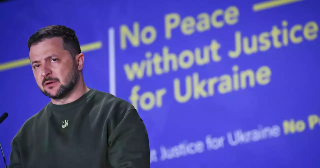 Putin will face an international war crimes court, Zelenskyy says