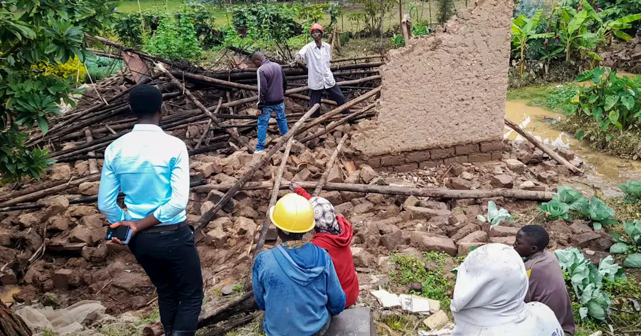 Torrential rains and flooding kills dozens of people in Rwanda