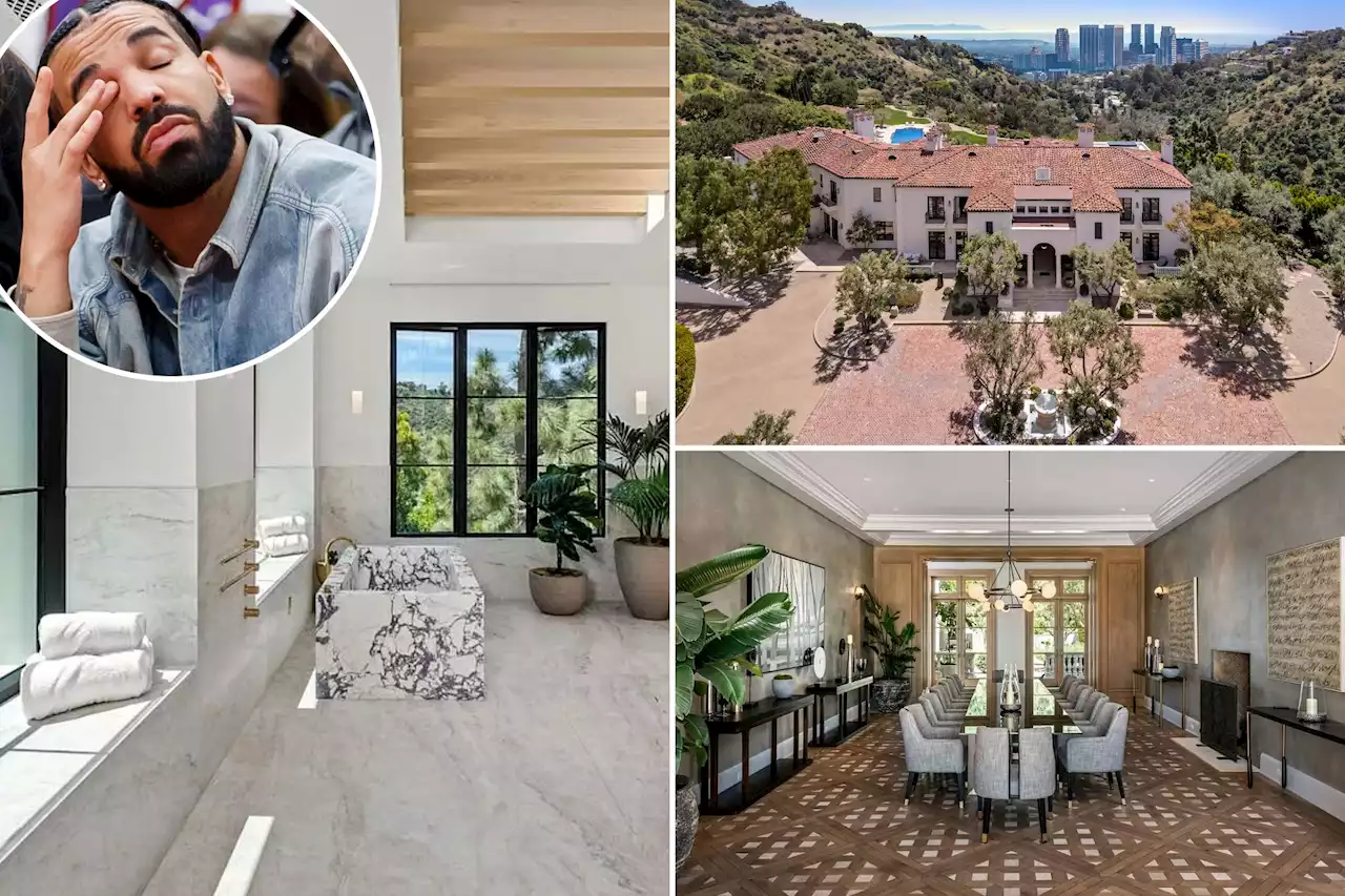 Drake is leaving America after listing $88M California home