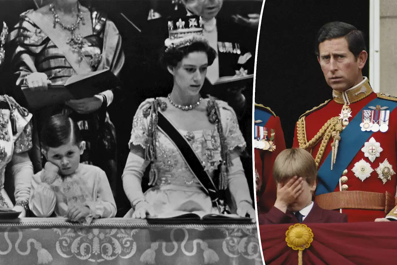 Prince Charles bored at Queen Elizabeth’s 1953 coronation — like his kids, grandkids