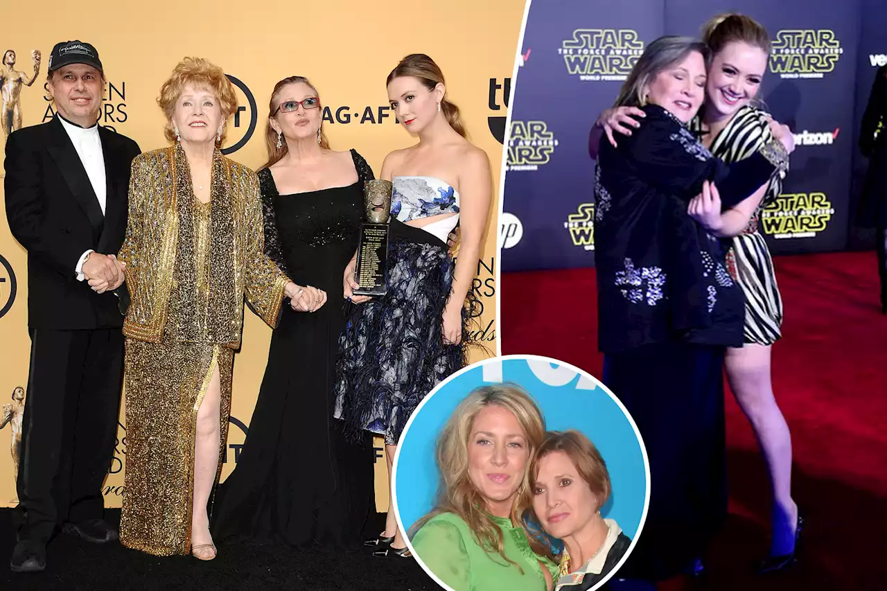 Billie Lourd slams mom Carrie Fisher’s siblings for capitalizing on actress’ death