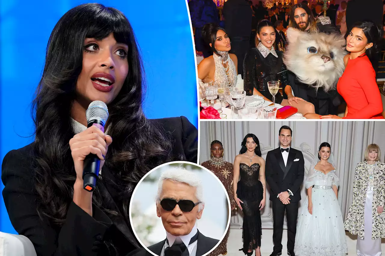 Jameela Jamil slams Met Gala 2023 for celebrating ‘bigot’ Karl Lagerfeld