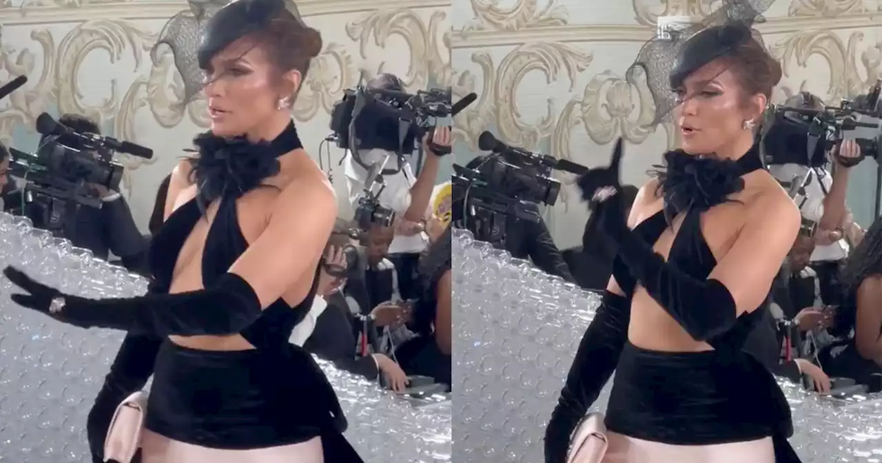 Jennifer Lopez Directs Photographer on how Best to Shoot Her at Met Gala