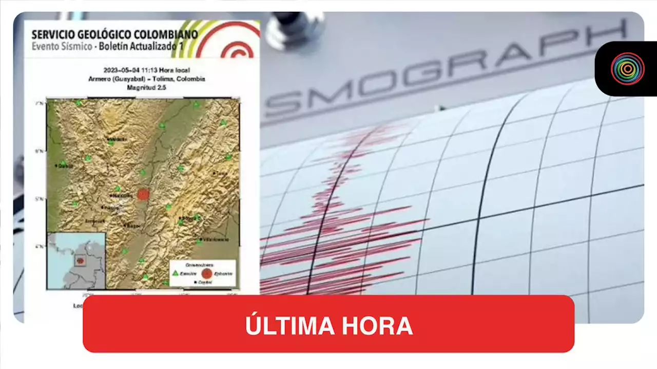 Tembló en zona de incidencia directa del volcán Nevado del Ruiz; susto para habitantes - Pulzo