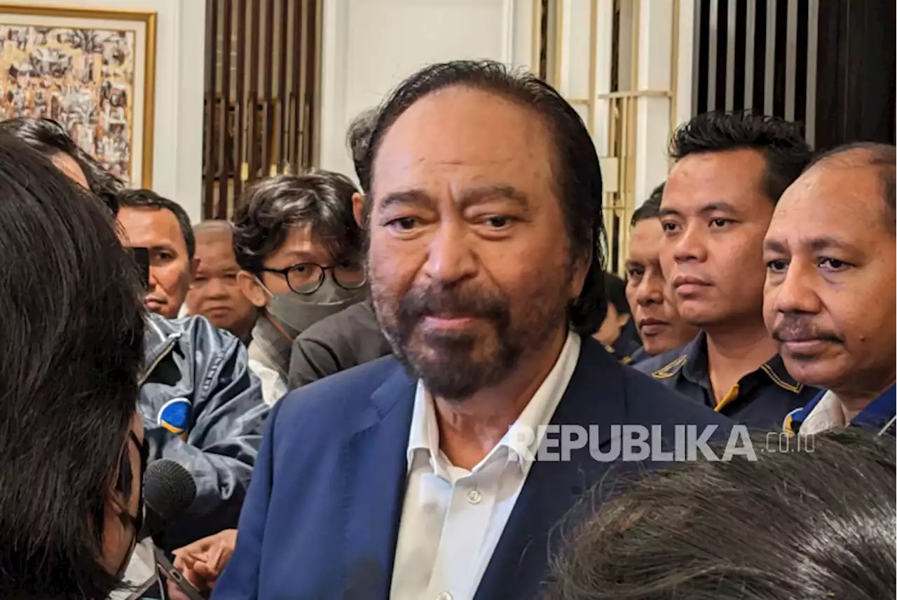 Surya Paloh Absen di Pertemuan Ketum Parpol, Nasdem Tegaskan Komitmen Dukung Jokowi |Republika Online