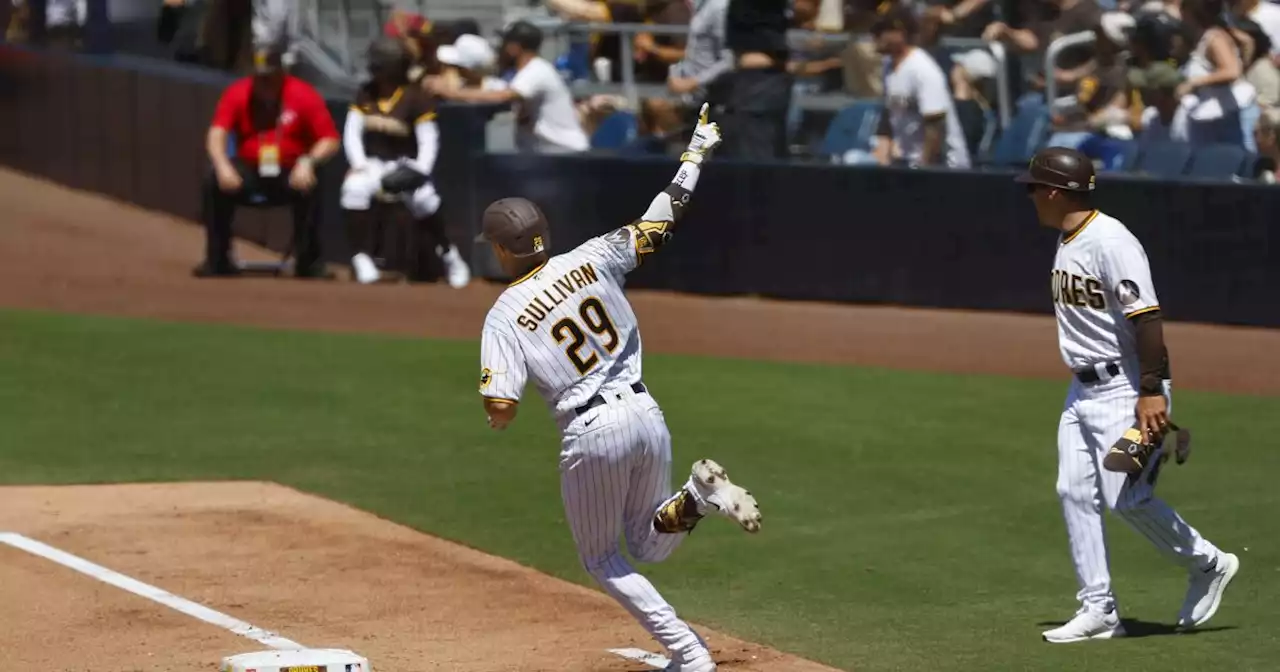 Brett Sullivan, Juan Soto team up as Padres pound Reds