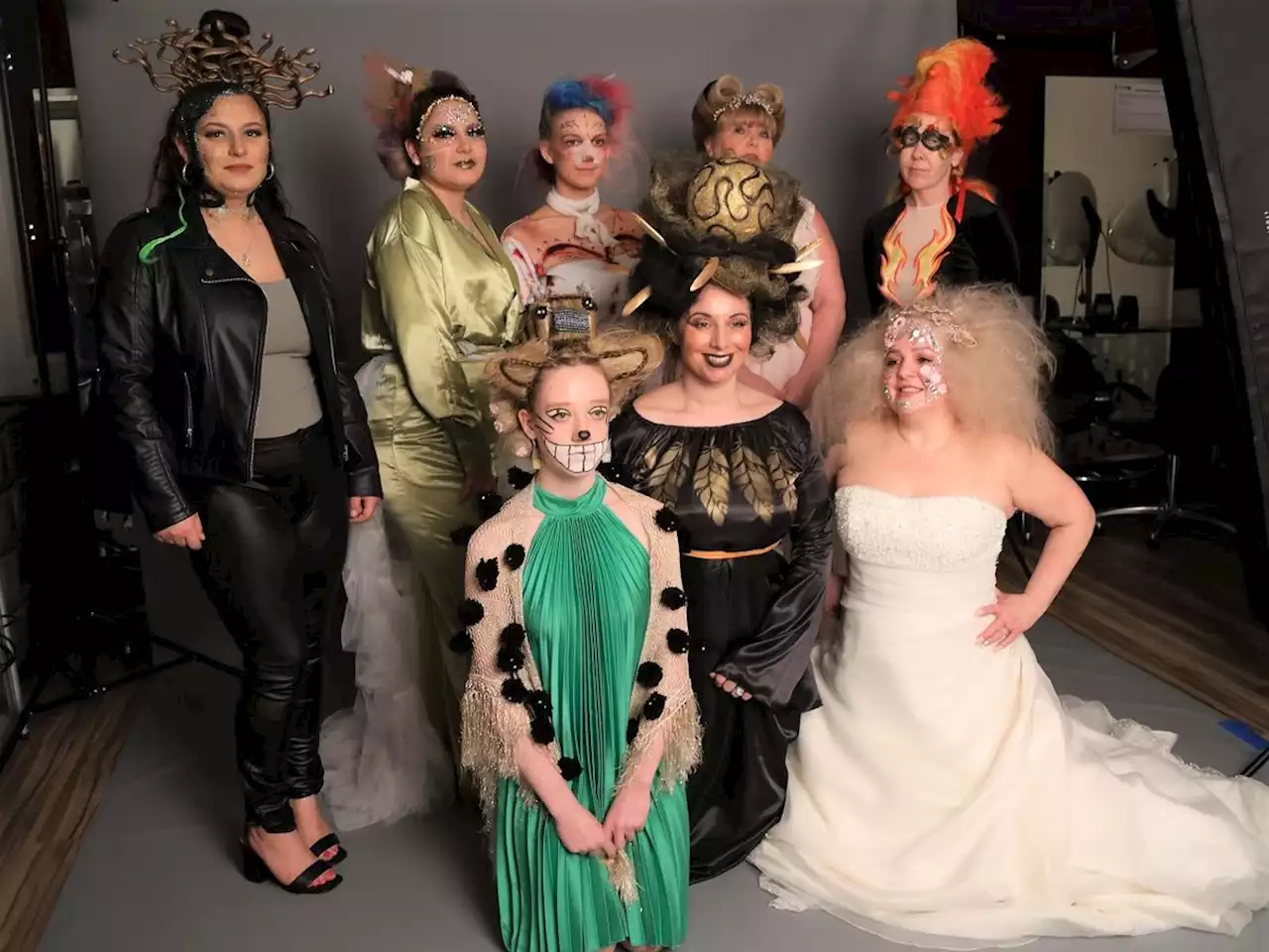 Telford hairdressing students get creative in ‘fantastic’ hair competition