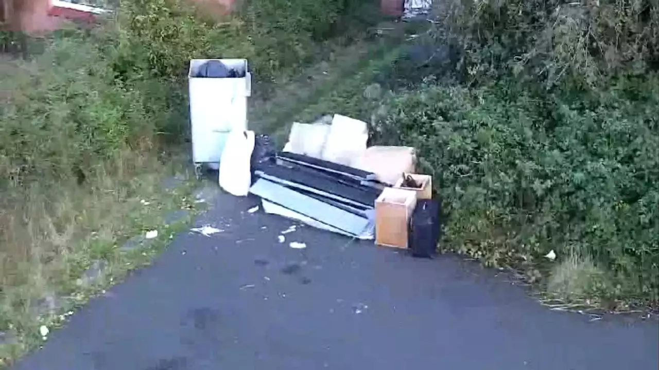 Fly-tipper ordered to pay up after dumping waste in Motherwell