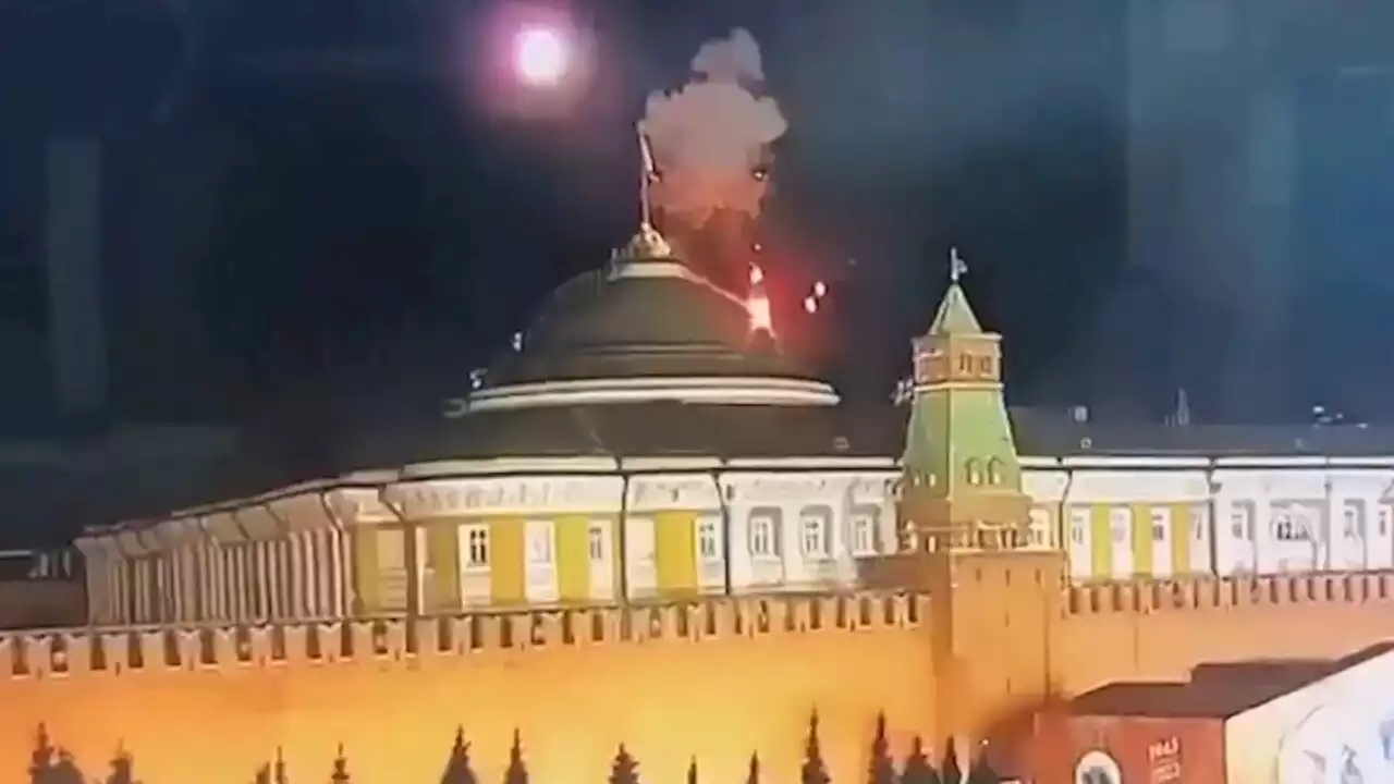 Drone attack on Kremlin ‘probably orchestrated’ by the Russians themselves