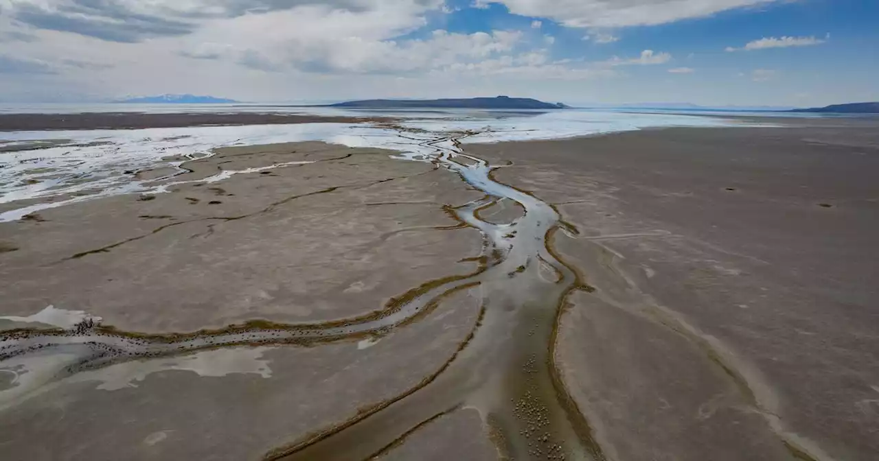 Great Salt Lake experts take to the sky to view lake’s recent growth