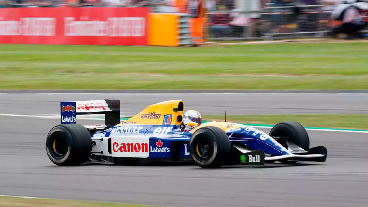 Formel 1: Sebastian Vettel fährt beim Goodwood Festival of Speed mit