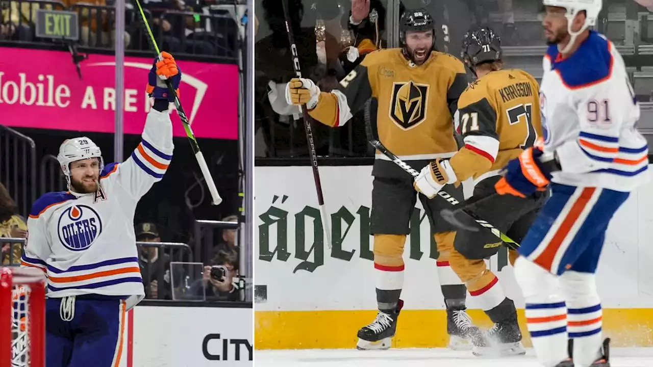 Ishockey: Leon Draisaitl gjorde fyra mål för Edmonton Oilers – men förlorade mot Vegas Golden Knights ändå