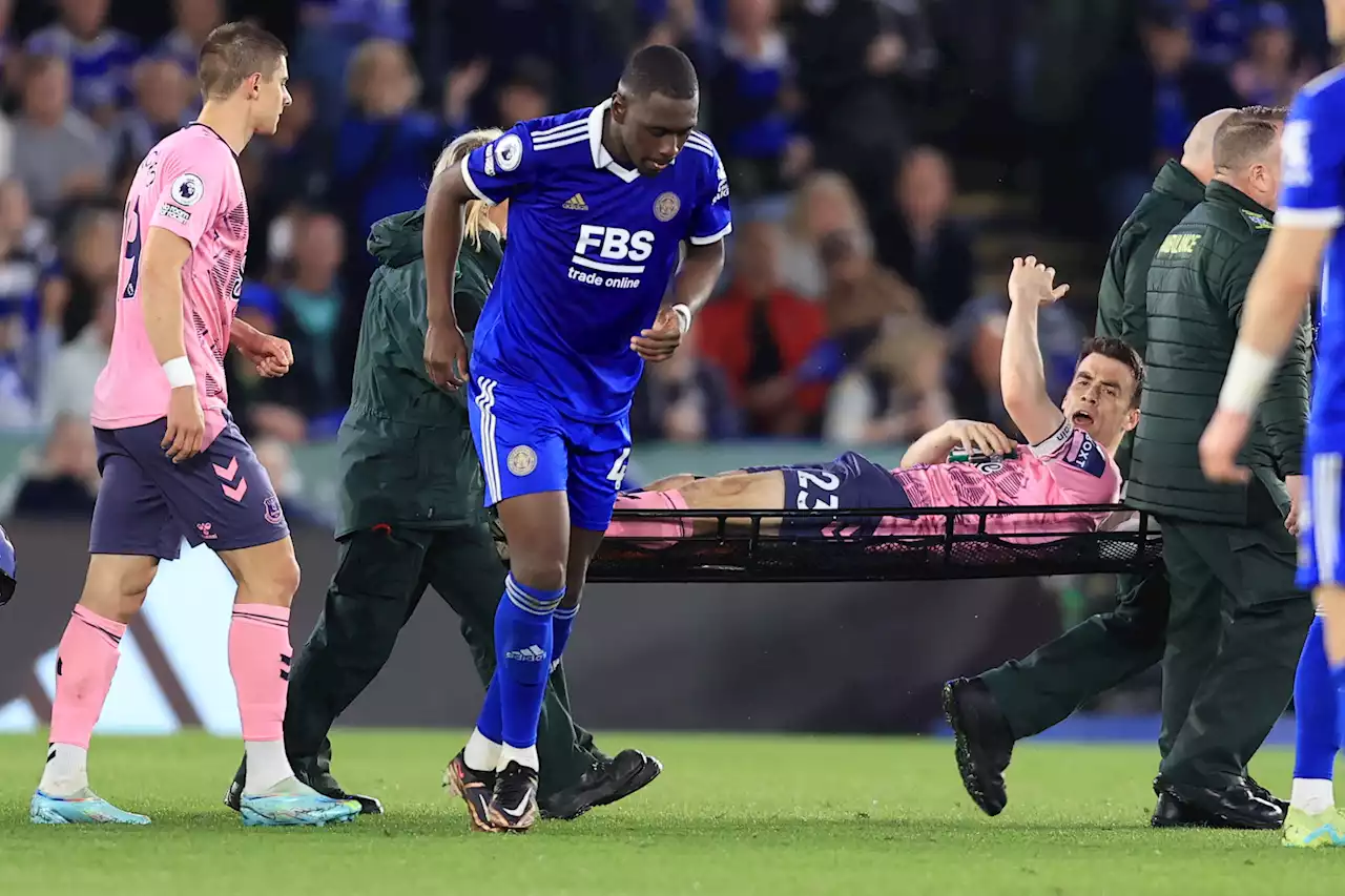 Everton captain Coleman reveals lucky escape after gruesome-looking injury