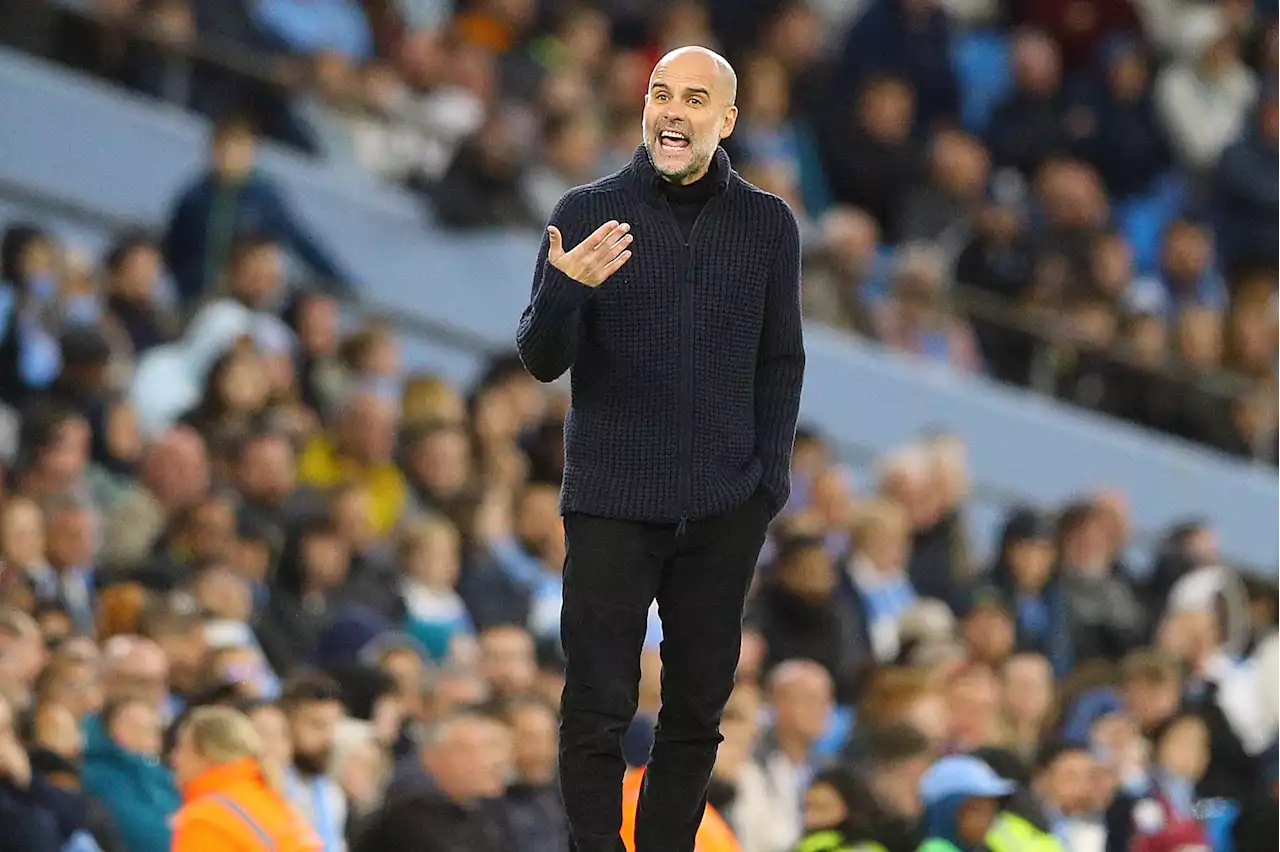 'Exasperated' Pep spotted urging Man City fans to raise their voices during West Ham game