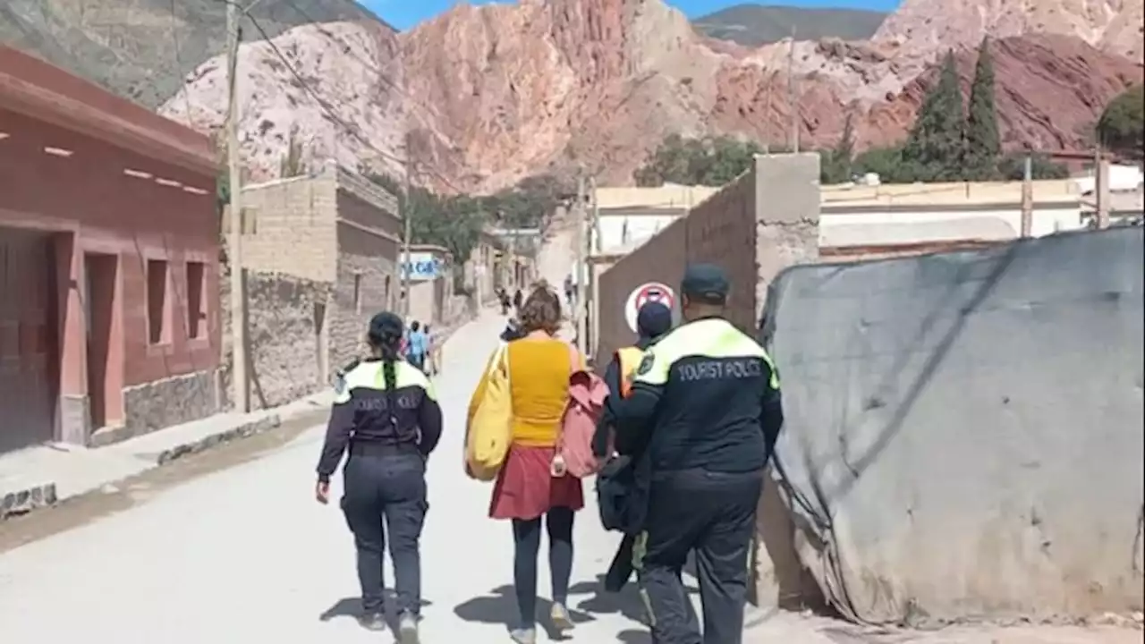 Detuvieron a una turista alemana por robar en comercios de Purmamarca