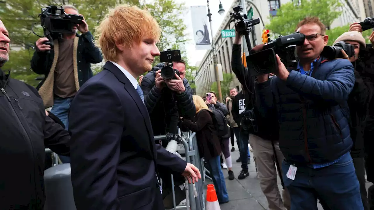 Ed Sheeran found not liable in 'Thinking Out Loud' trial