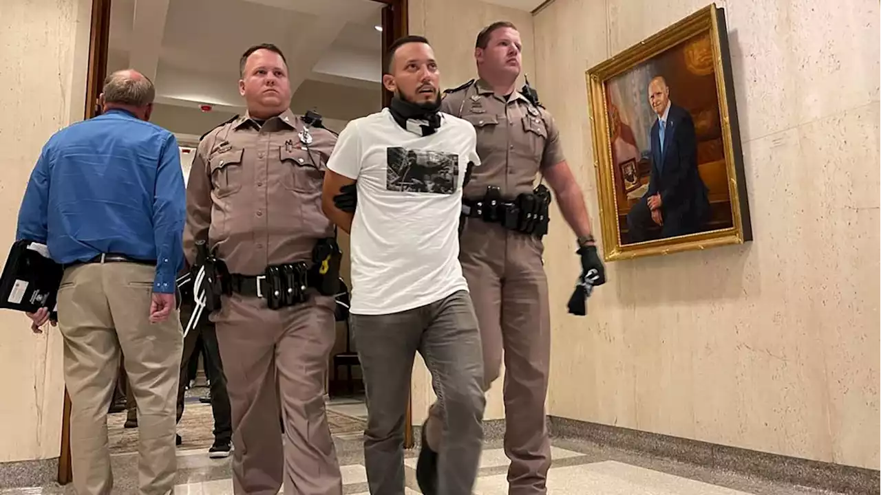 Wild Night at Ron DeSantis’ Office as Protesters Arrested