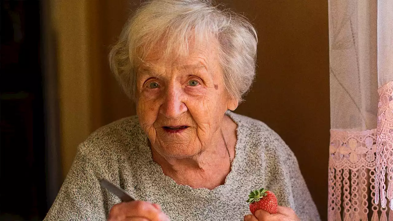 Grandma Asks To Split Single Strawberry