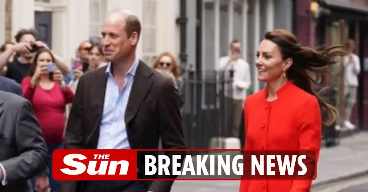 Kate and William take Lizzie line to pub to raise a pint for coronation